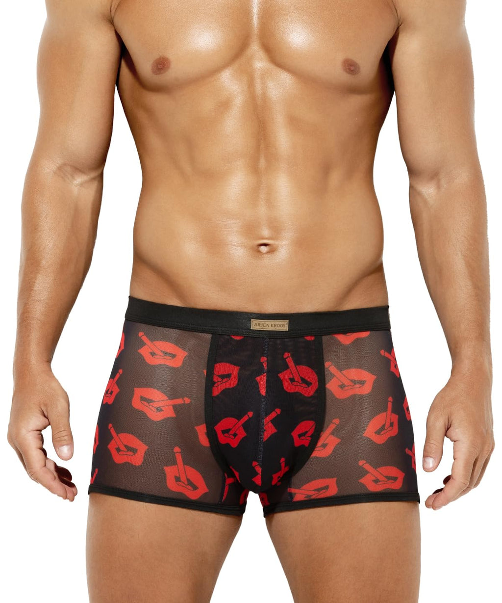 Arjen Kroos Mens Mesh Lace Boxer