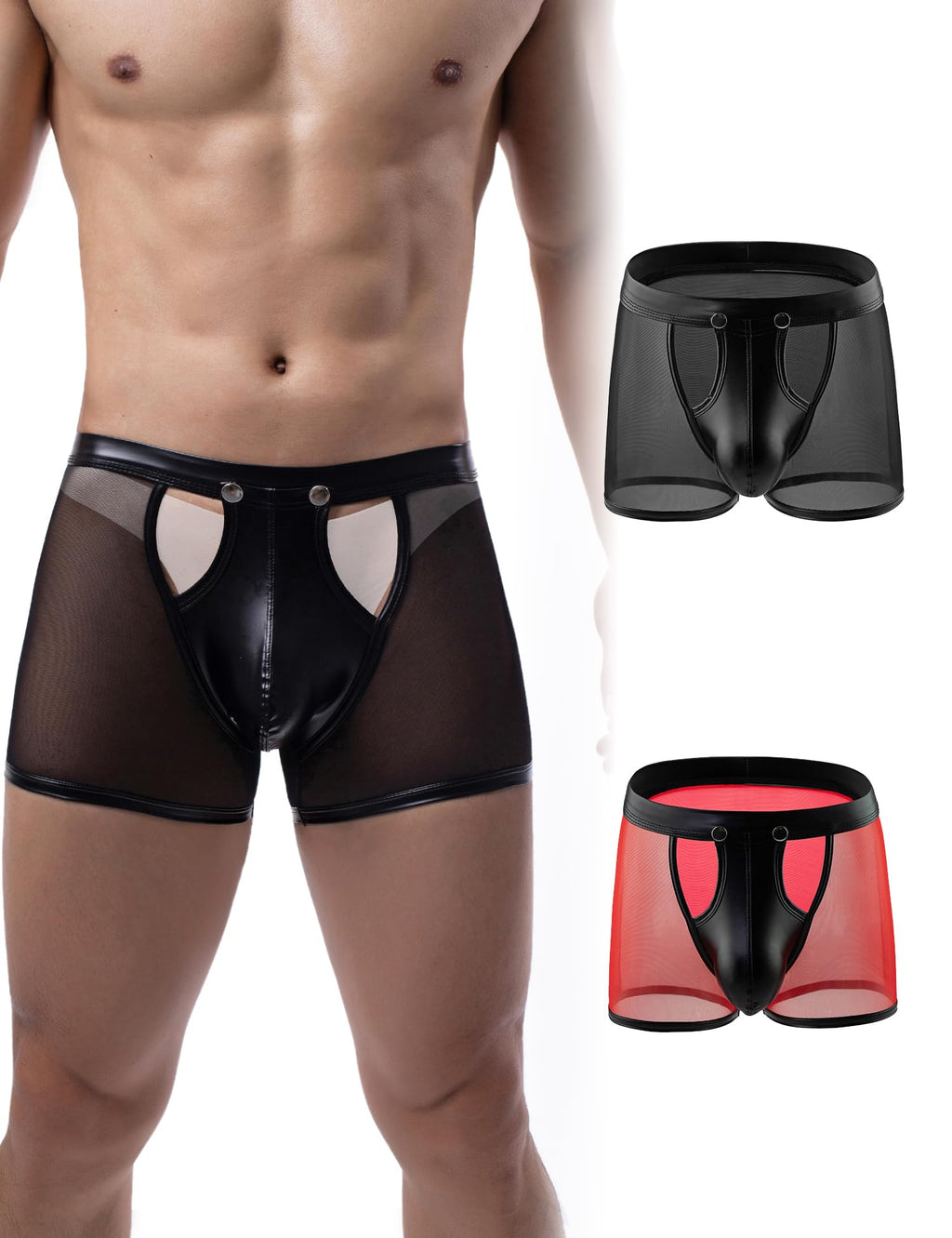 comeondear 2pcs Mens Lingerie