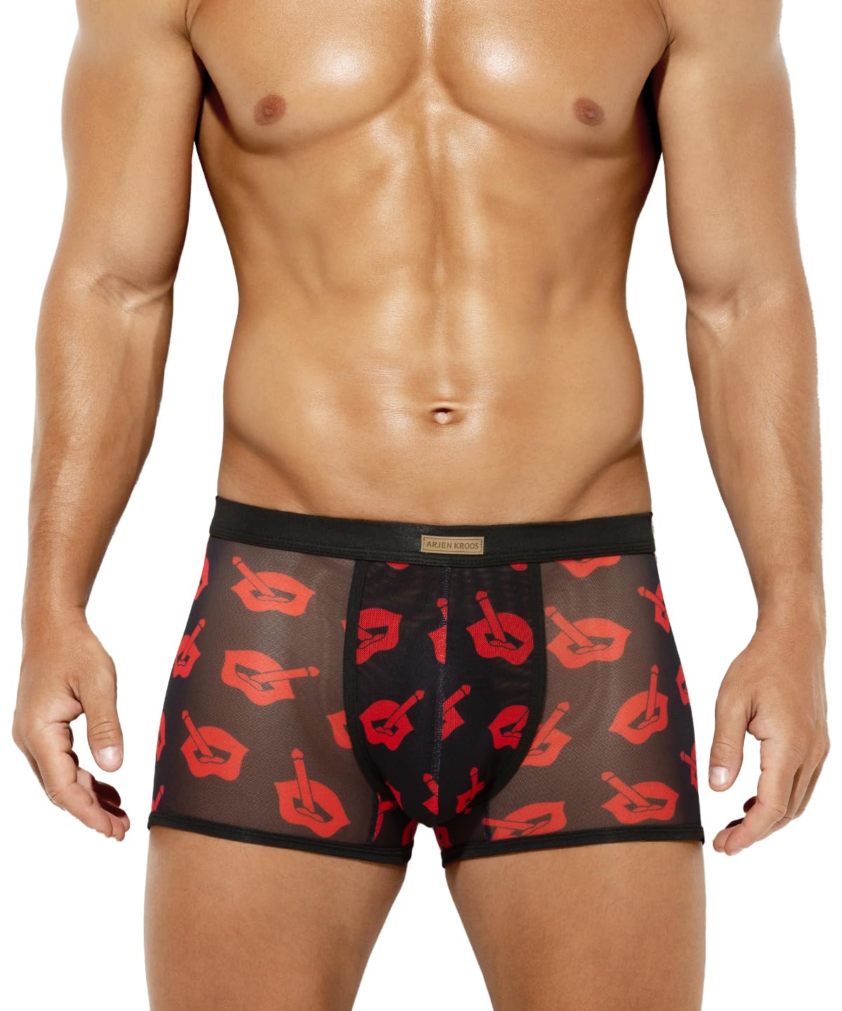 Arjen Kroos Mens Mesh Lace Boxer