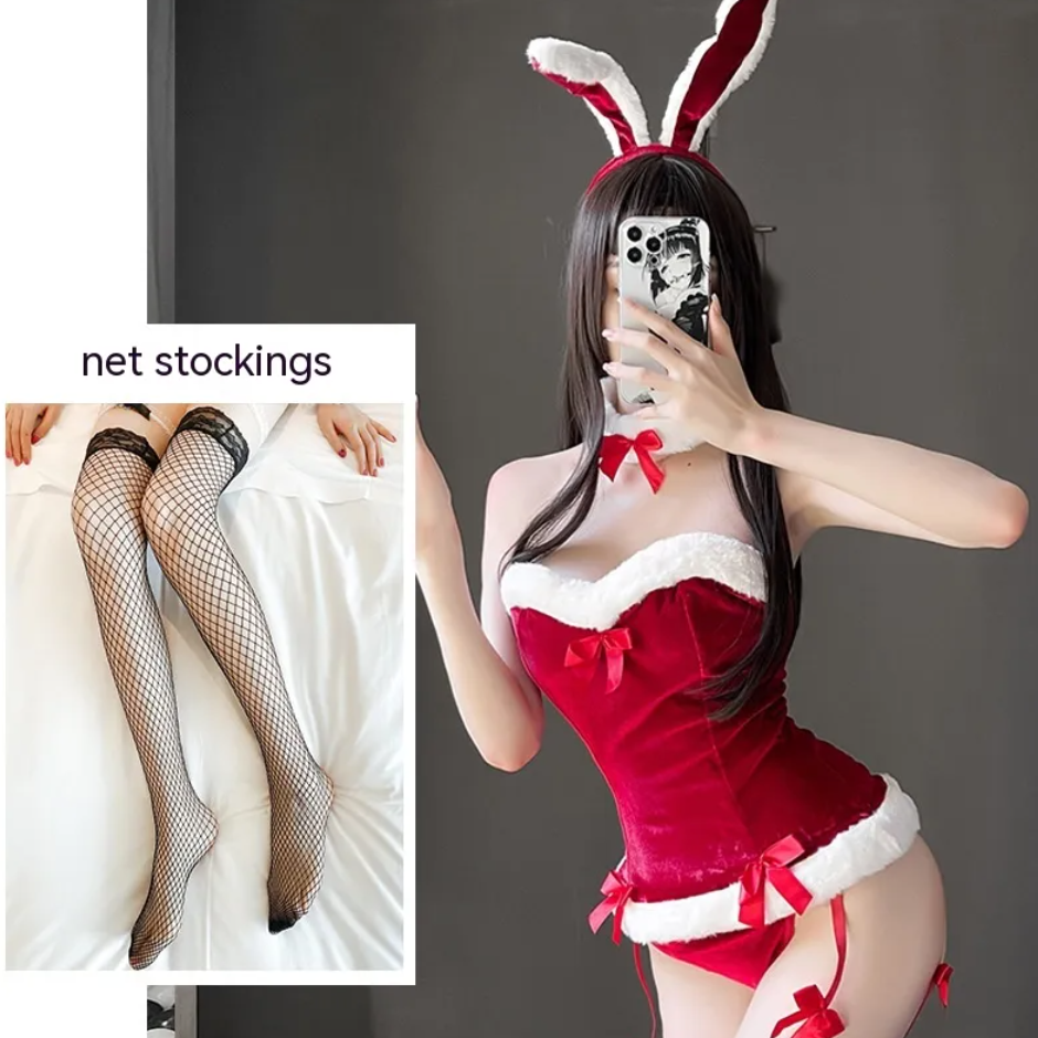 Conjunto de lencería de conejo para mujer