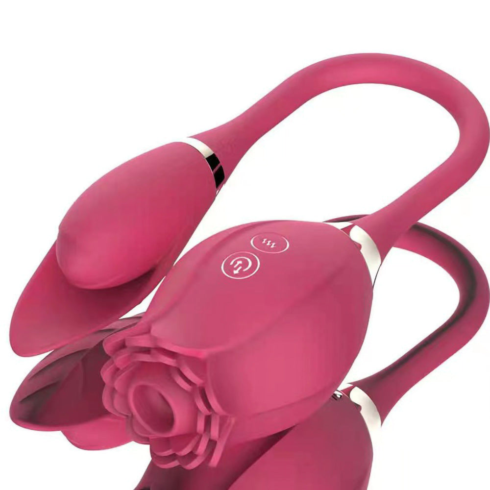 Love Flower Vibrating Clitoral Suction Toy