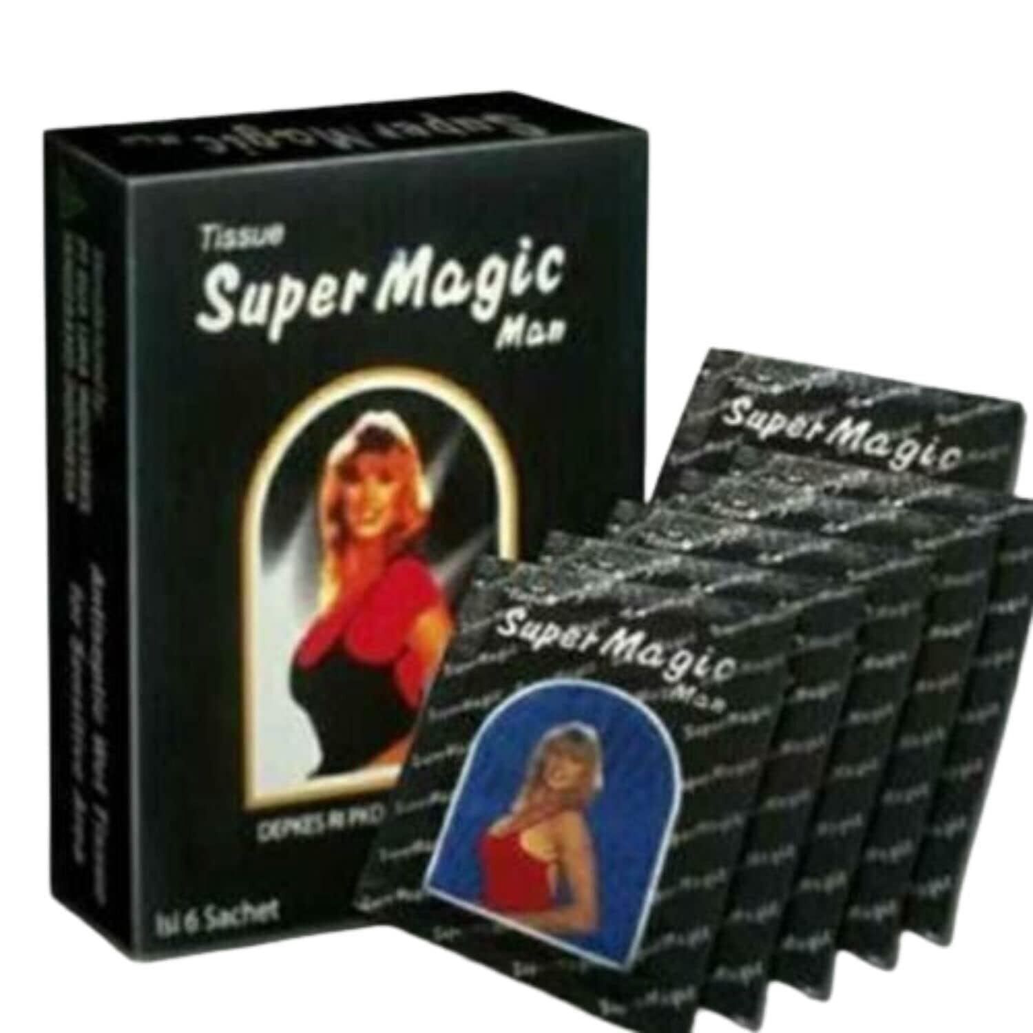 Super Magic Tissue Antiseptic Wipes
