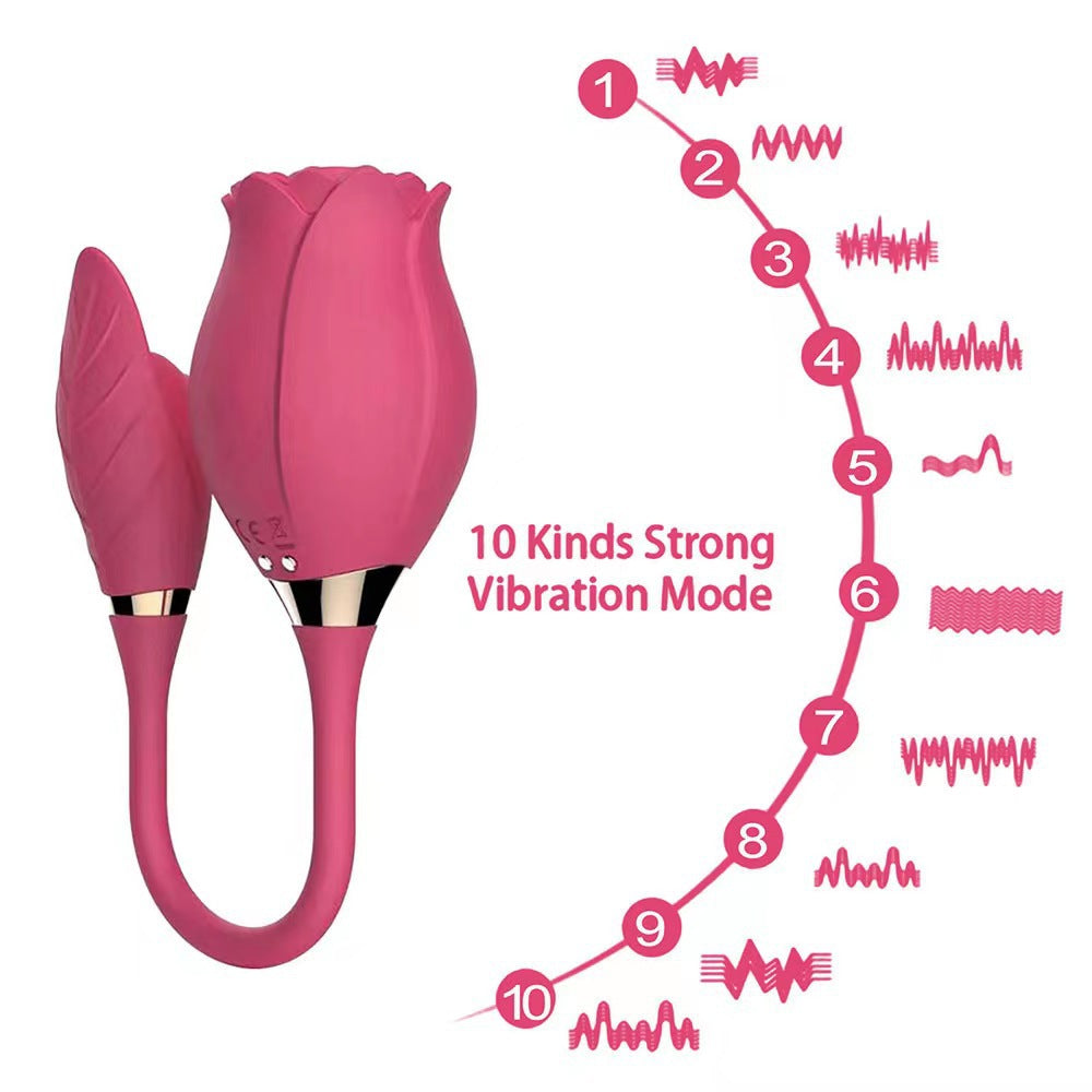 Love Flower Vibrating Clitoral Suction Toy