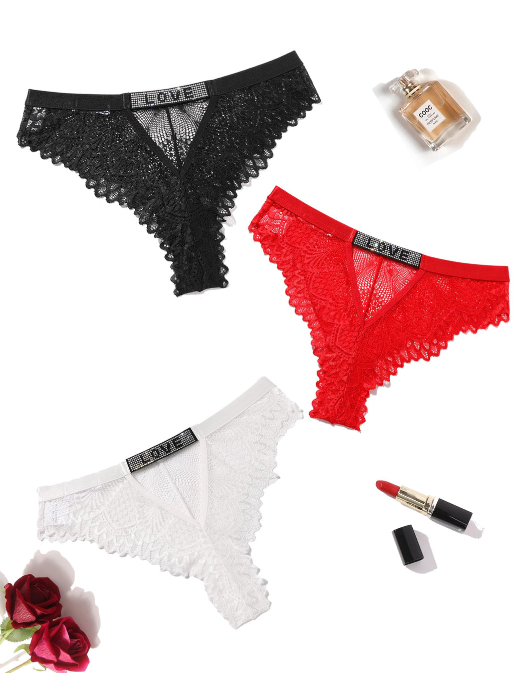 Avidlove Panties Lace 3 pack small