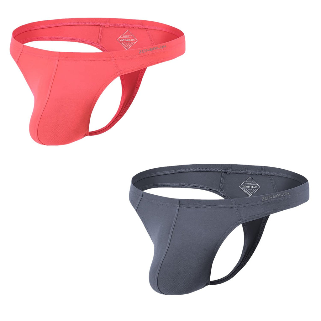 ZONBAILON Tanga Sexy 3XL, Paquete de 2