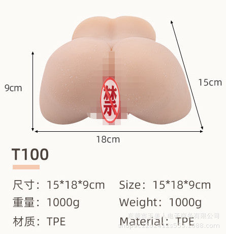 Medio cuerpo de goma femenino